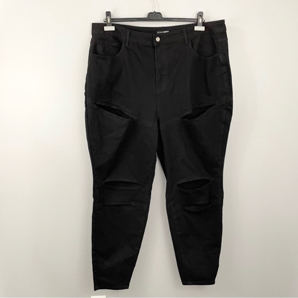 Fashion Nova Cutout Skinny Jeans - Picture 4 of 7